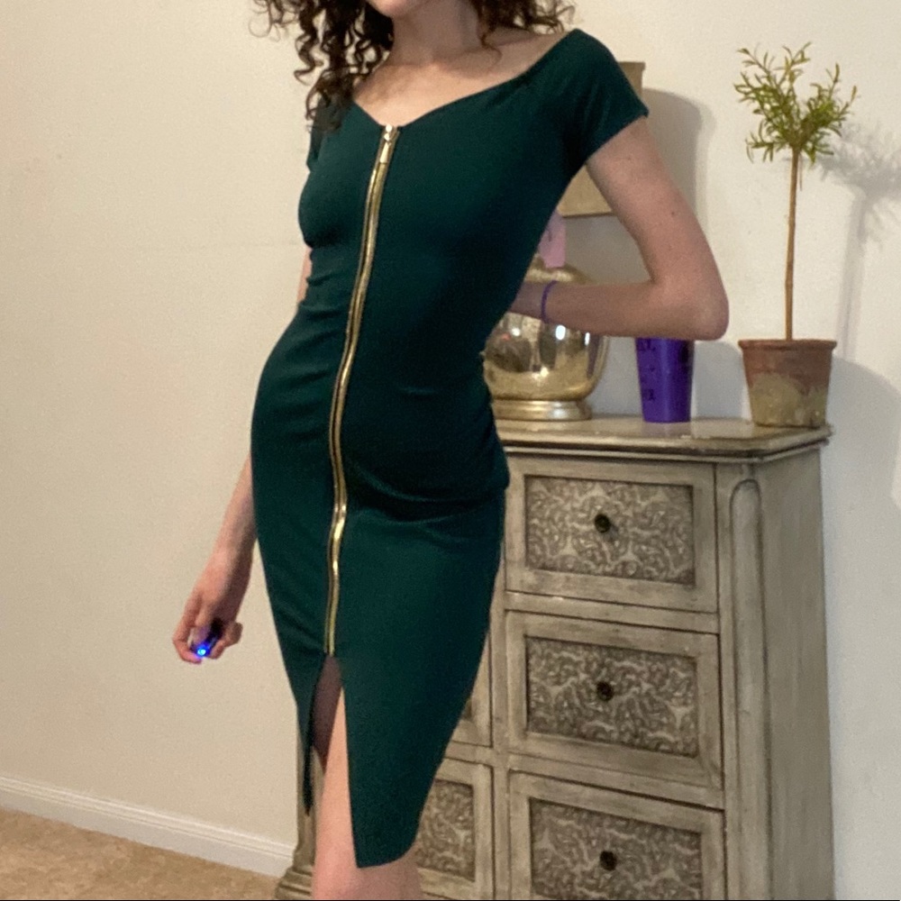 Haute Monde zipper dress